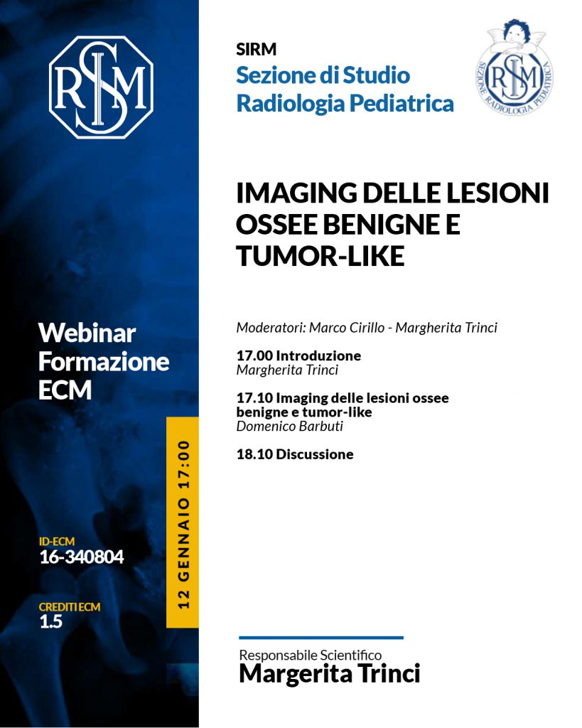 Programma formativo Sezione Radiologia Pediatrica 2022 2