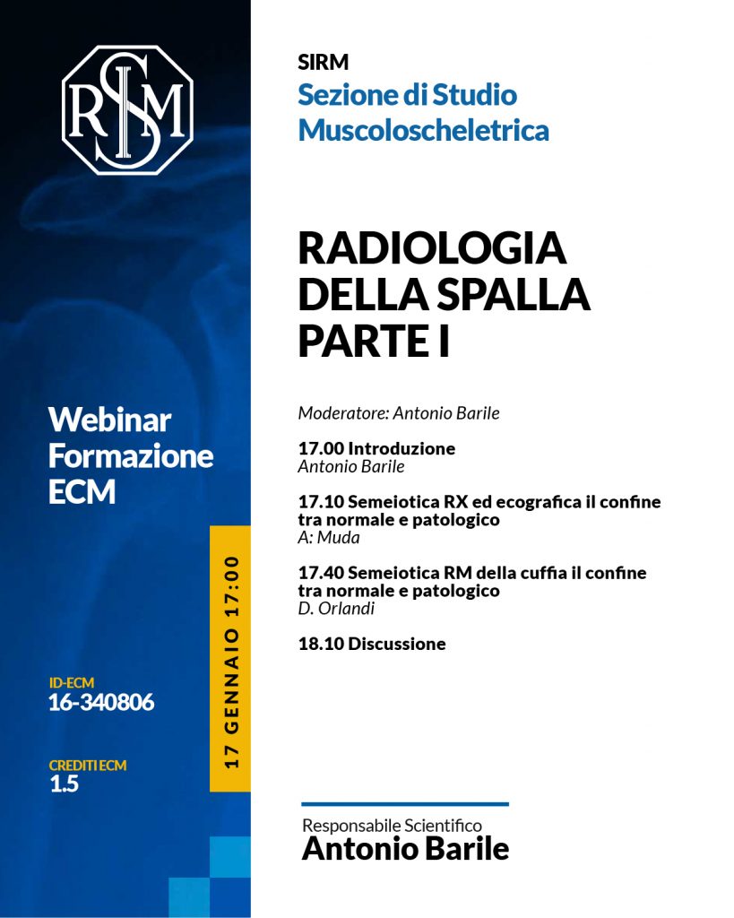 Programma formativo 2022 - Sezione di Radiologia Muscoloscheletrica 2