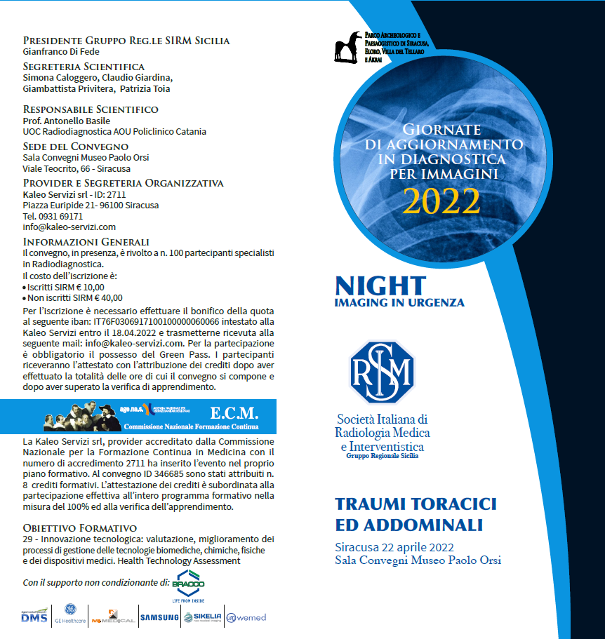 traumi toracici 2022